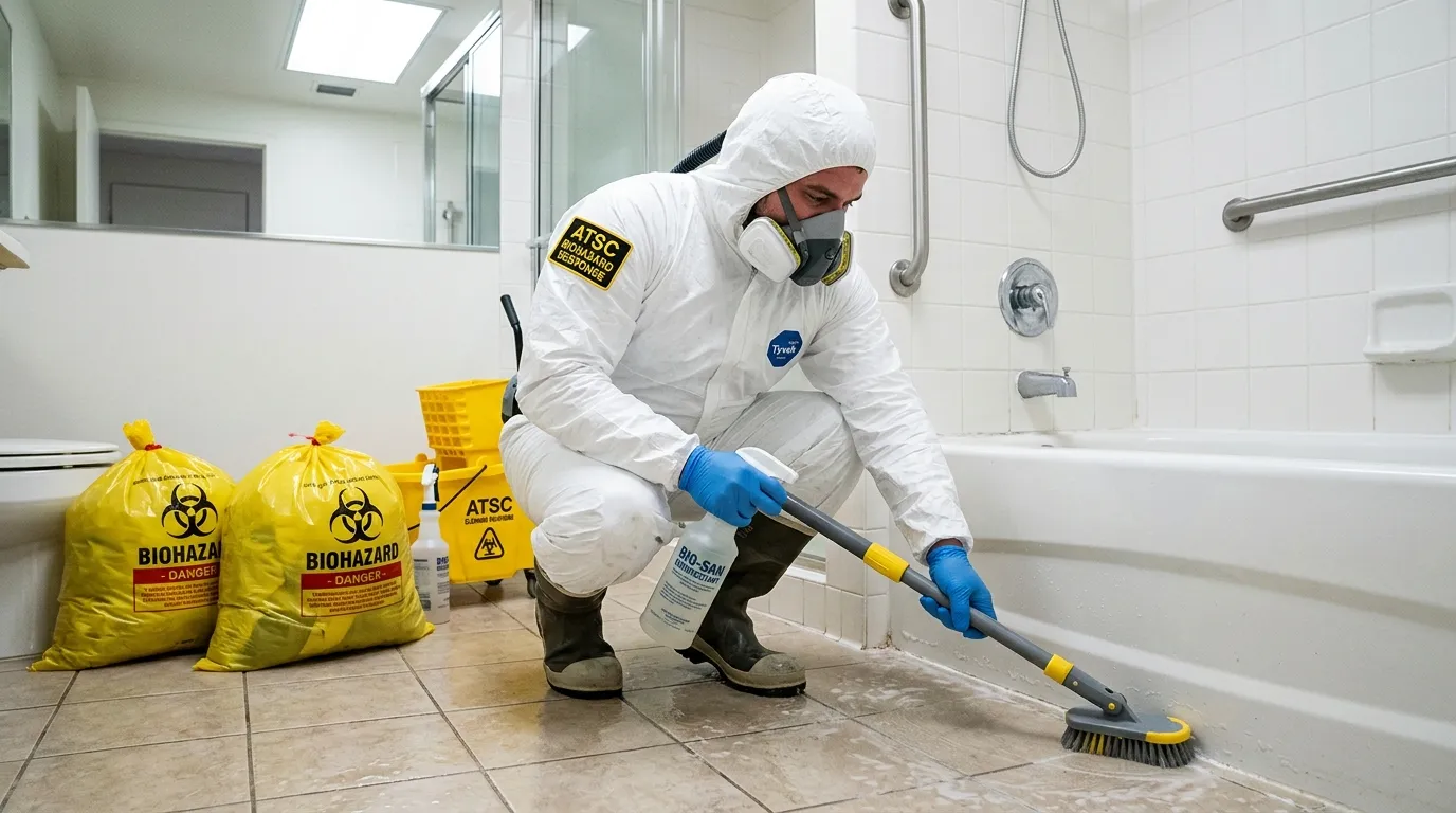 Decontamination equipment deployed for Blood Cleanup in Mott Haven